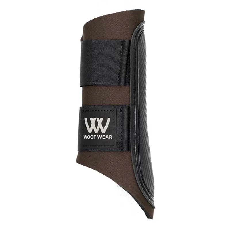 Woof Wear Club Brushing Boot in Chocolate Brown
